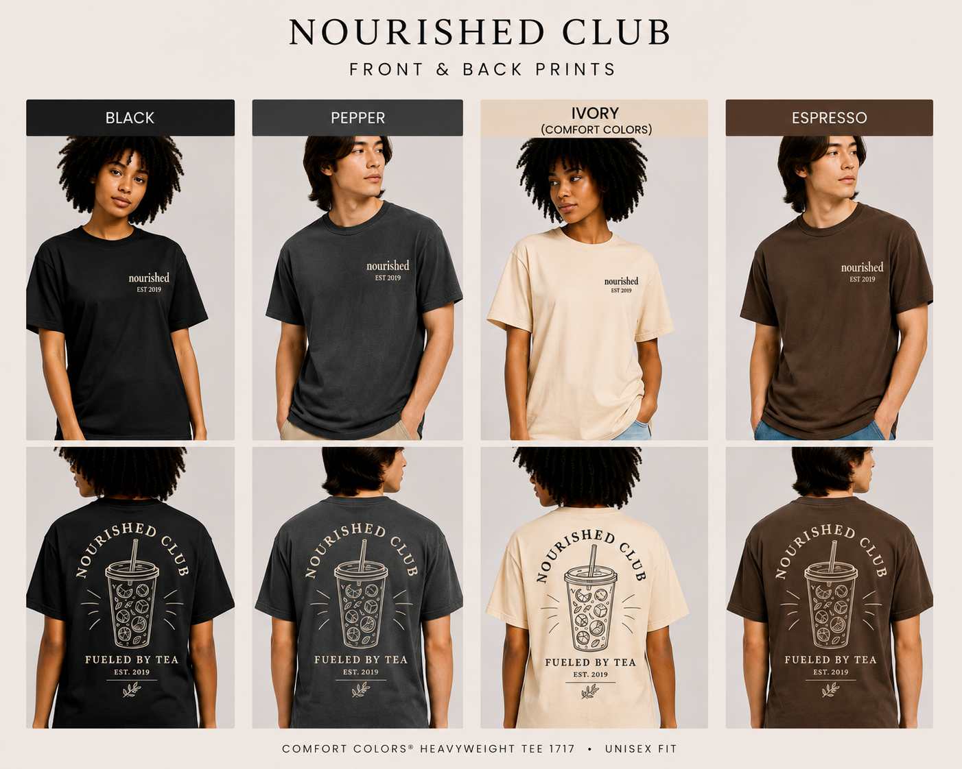 Nourished — Comfort Colors® Graphic Tee