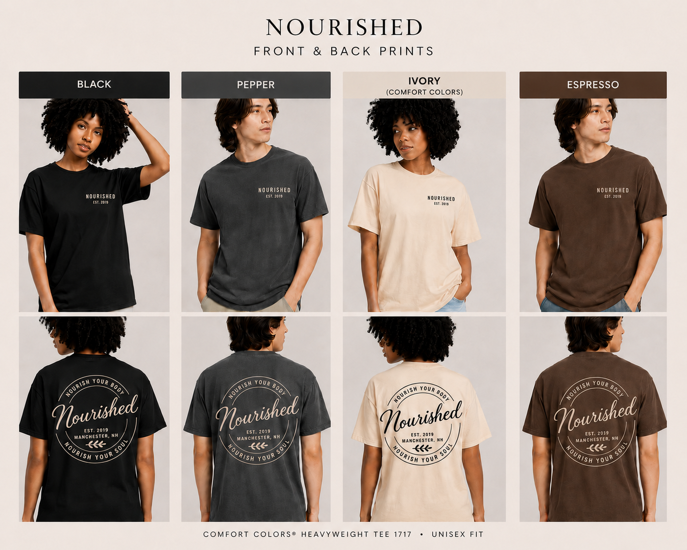 Nourished — Comfort Colors® Graphic Tee