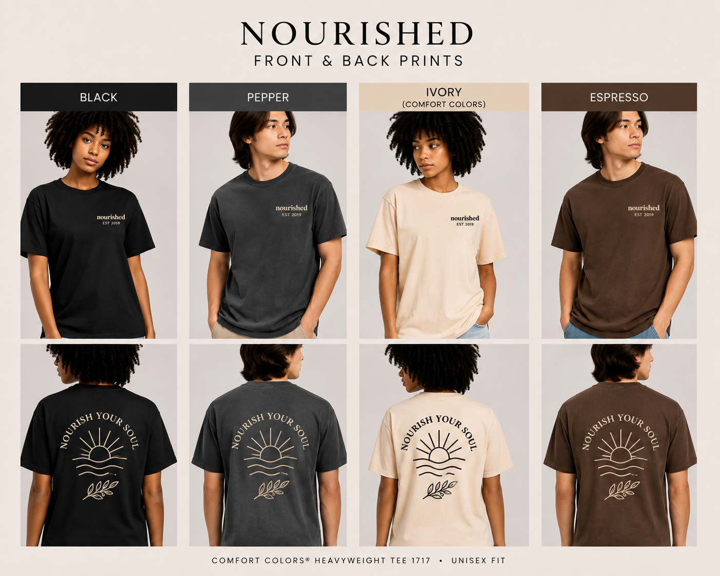 Nourished — Comfort Colors® Graphic Tee