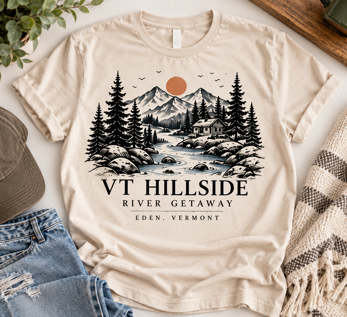 VT Hillside River Getaway