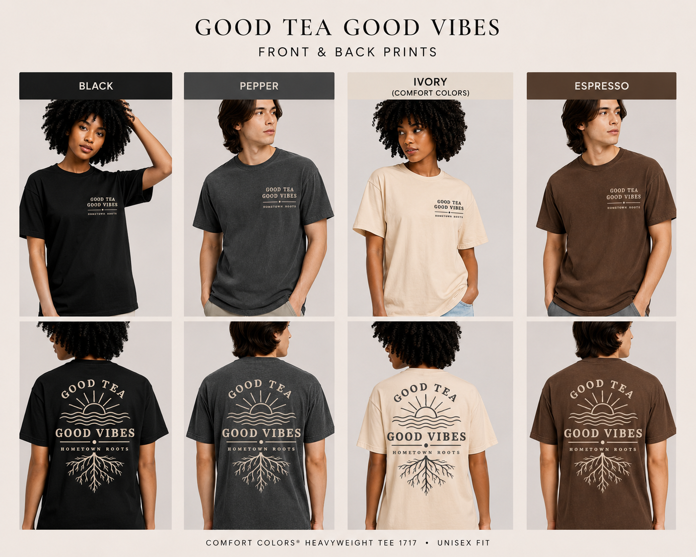 Hometown Roots — Comfort Colors® Graphic Tee