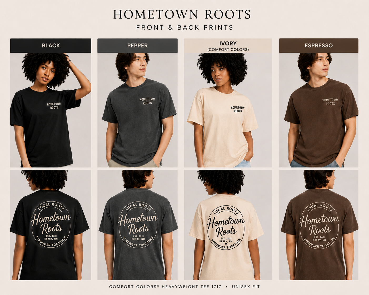 Hometown Roots — Comfort Colors® Graphic Tee
