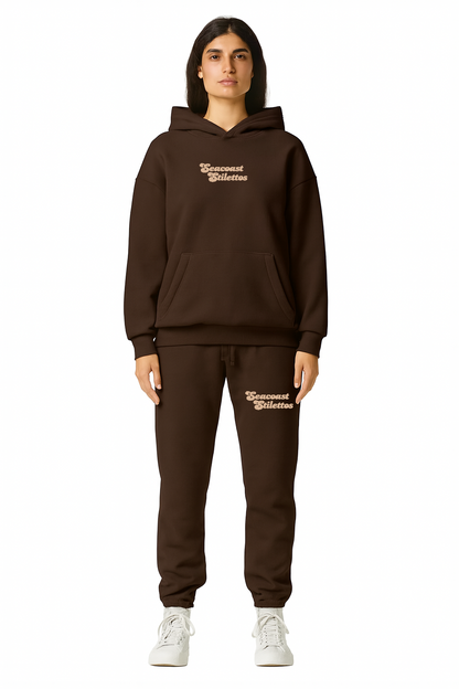 Seacoast Stilettos- Cocoa Sweat Set