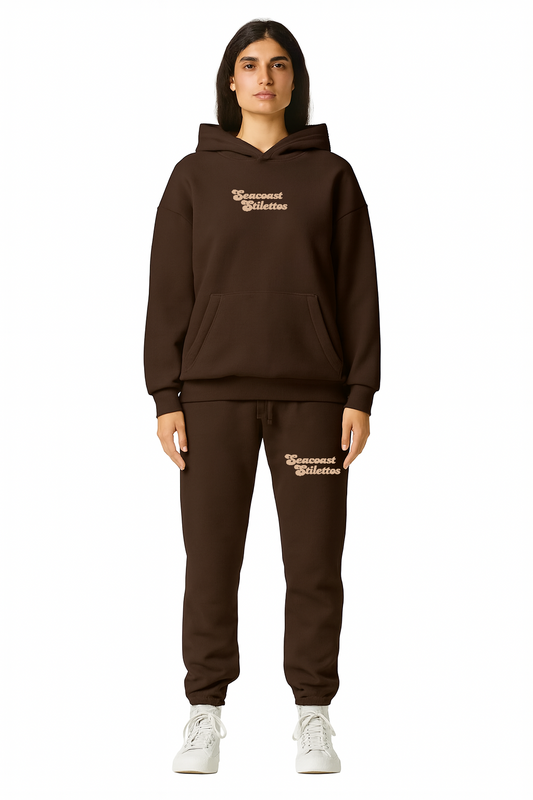 Seacoast Stilettos- Cocoa Sweat Set