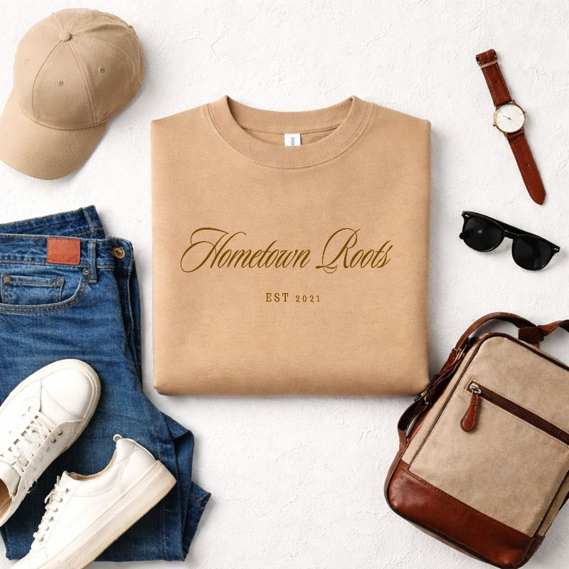 Hometown Roots Tonal Embroidered Hoodie/Pullover